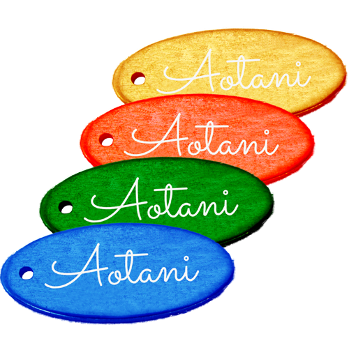 アクセサリープレート　ブランドプレート　レーザー刻印プレート　アルマイト仕上げ