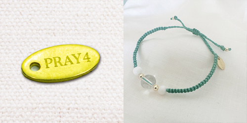 アクセサリープレート　ブランドプレート　pray4 様　真鍮製／素材無垢／レーザー刻印